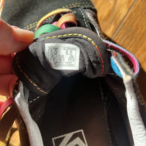 VANS platform stacked rainbow glitter 6.5 W - Picture 4 of 4